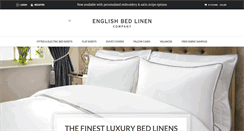 Desktop Screenshot of englishbedlinenco.com